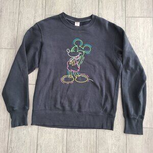 UT Uniqlo women's Mickey Mouse black sweater size XS